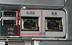 پورت ILO در سرور HP همانند پورت شبکه است