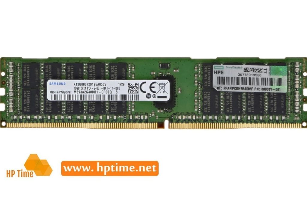 رم 16 گیگ سرور HP G9 مدل RAM HPE 16GB 2Rx4 PC4 2400 میباشد