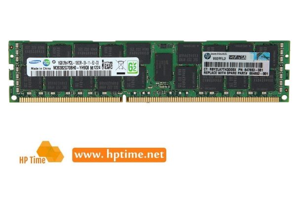 رم 16gb سرور اچ پی مدل RAM HP PC3L 10600R سرور g8