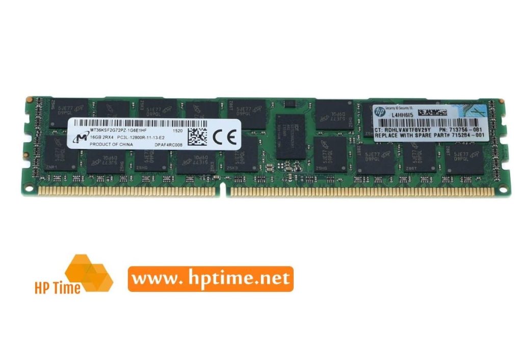 رم 16gb سرور hp مدل ram hp 16gb ddr3 12800r