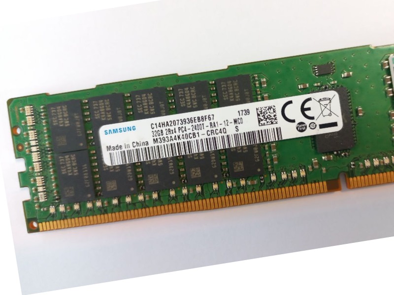 RAM HPE 32GB RDIMM مناسب سرور dl380 g9 اچ پی