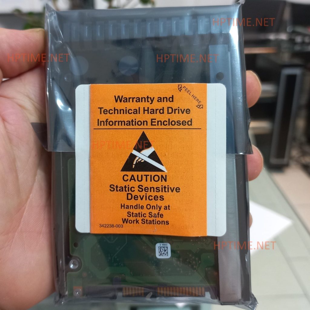 مشخصات، قیمت و خرید هارد سرور HP مدل HPE 300GB SAS 10K 12G NEW DS با گاانتی یکساله تصویر پشت هارد 300GB SAS 10K