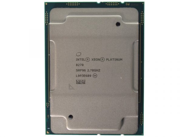 خرید انواع CPU برای سرور اچ پی مدلهای پلاتینیوم و پر قدرت مانند مدل PLATINUM 8270 اینتل زئون