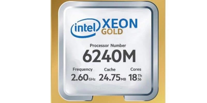 cpu intel xeon 6240M خرید سی پی یو برای سرور hp