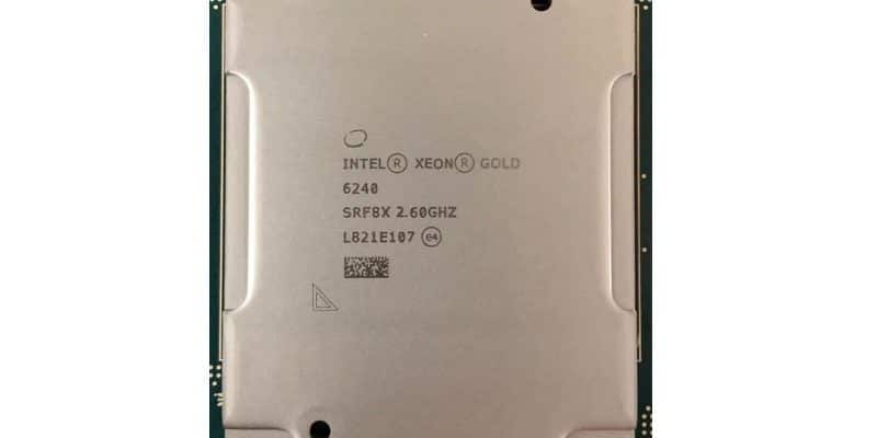 خرید cpu intel xeon gold 6240 برای سرور اچ پی g10