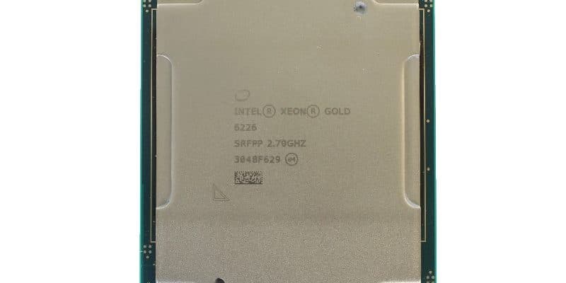 خرید cpu intel xeon Gold 6226 برای سرور اچ پی G10 با 12 هسته فرکانس 2.7 گیگاهرتز و کش 19 مگابایت