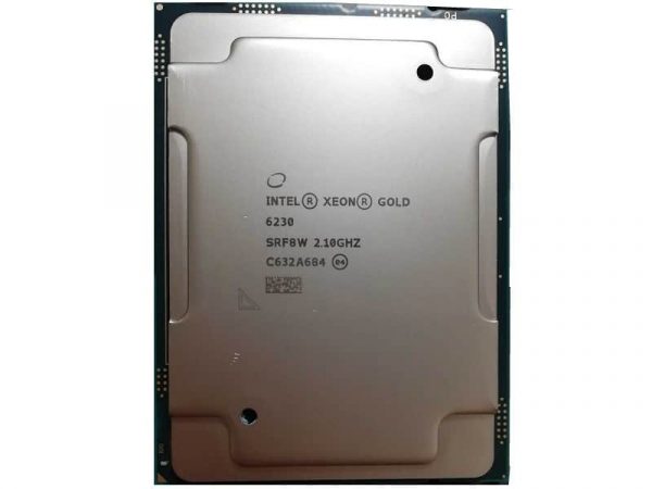 خرید CPU Intel Xeon Gold 6230 برای سرور اچ پی 20 هسته ای فرکانس 2.1 گیگاهرتز