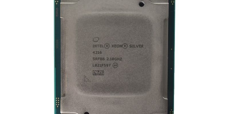 خرید سی پی یو ارزان برای سرور hp مدل intel xeon 4216 silver