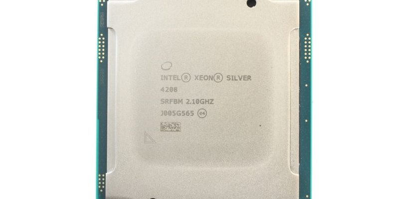 مشخصات قیمت و خرید CPU INTEL XEON SILVER 4208 برای سرور اچ پی G10 دارای 8 کور فرکانس 2.1GHZ