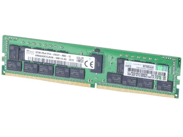 خرید رم سرور HP مدل RAM 32GB DDR4 2933 RDIMM DUAL RANK 2RX4 با گارانتی یکساله