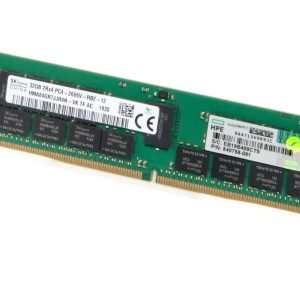 مشخصات ، قیمت و خرید رم سرور HP مدل RAM HPE 32GB DDR4 2666V از نوع RDIMM و دوال رنک Dual Rank 2rx4