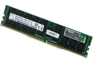 خرید رم سرور HP مدل RAM HPE 64GB QUAD-RANK 2666 LRDIMM با گارانتی یکساله مخصوص سرور G10