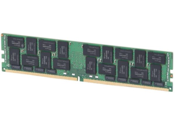 نمای پشت ram hpe 64gb ddr4 2400 lrdimm