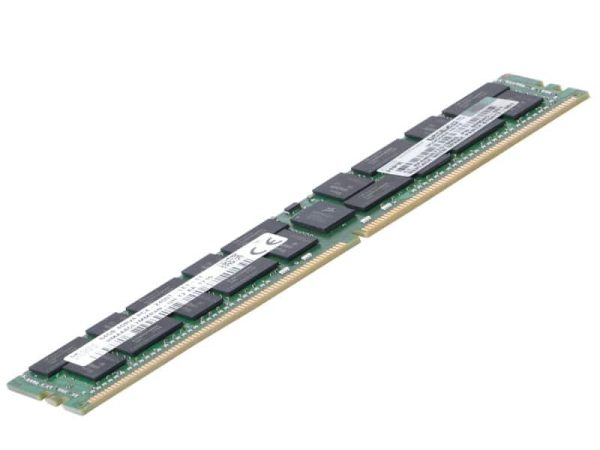 نمای بالایی رم ram hpe 64gb quad rank 4drx4 24oot lrdimm مناسب سرور G9 مثل سرور DL580 G9 یا سرور DL380 G9