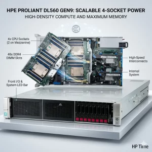 خرید سرور hp dl560 g9 در اچ پی تایم