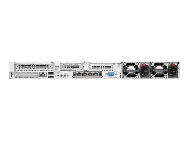 پشت سرور hp dl360 g10 plus نمای عقب