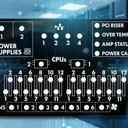 System Insight Display (SID) panel used in HPE ProLiant G9 servers