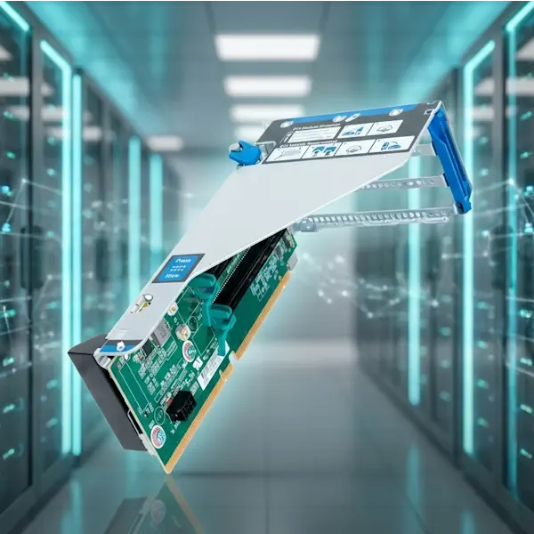 خرید رایزر دوم برای سرور hp dl380 g10 برای نصب انواع کارت گرافیک روی سرور اچ پی و یا کارتهای ریدکنترلر و یا کارتهای شبکه برای سرور hp