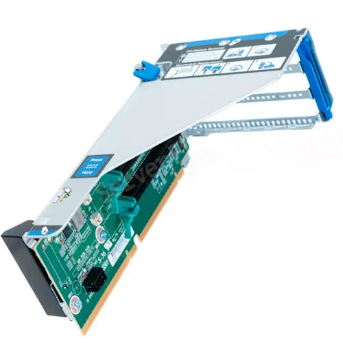 خرید رایزر دوم برای سرور hp dl380 g10 برای نصب انواع کارت گرافیک روی سرور اچ پی و یا کارتهای ریدکنترلر و یا کارتهای شبکه برای سرور hp