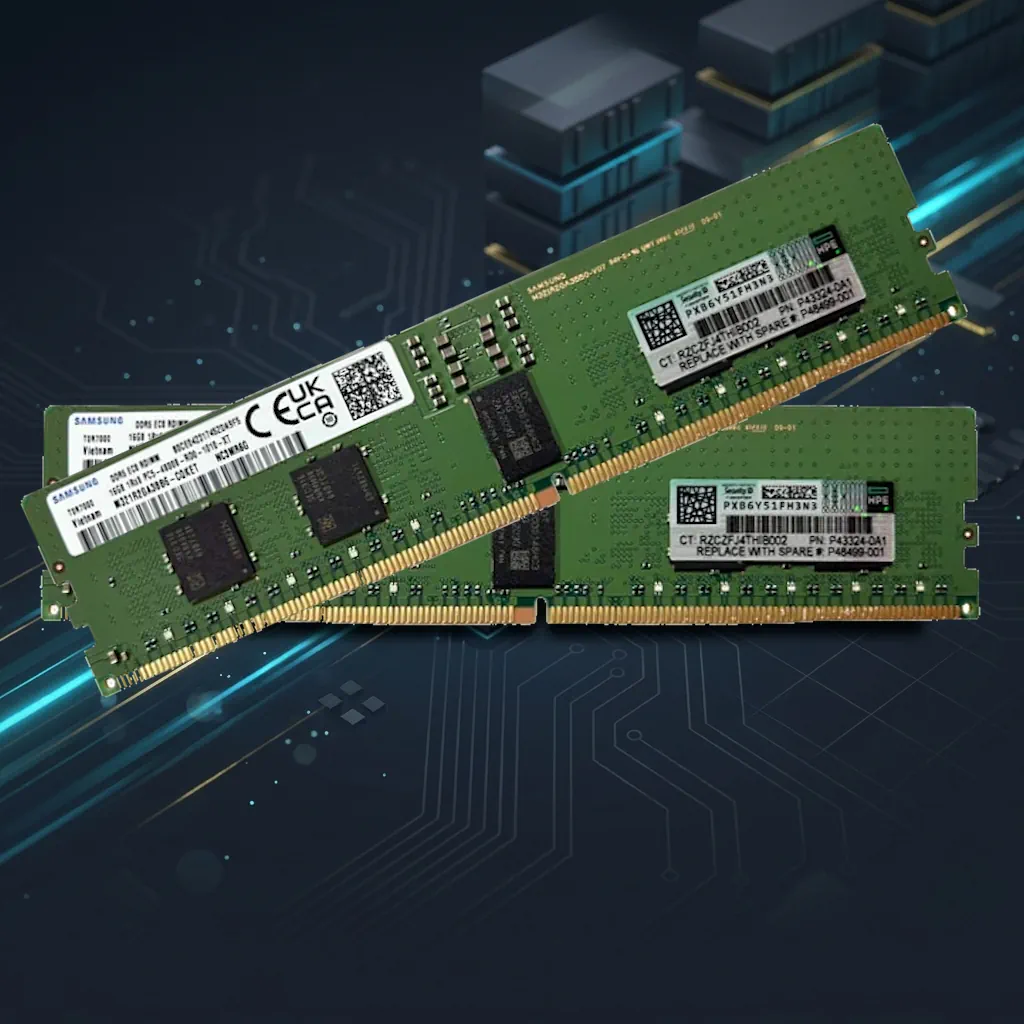 رم سرور HPE 16GB DDR5 4800 RDIMM مدل P43322-B21