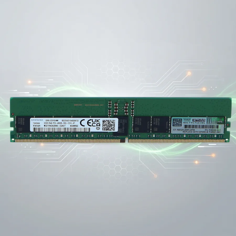 رم سرور HPE 32GB DDR5-4800 Registered Smart Memory با پارت نامبر P43328-B21