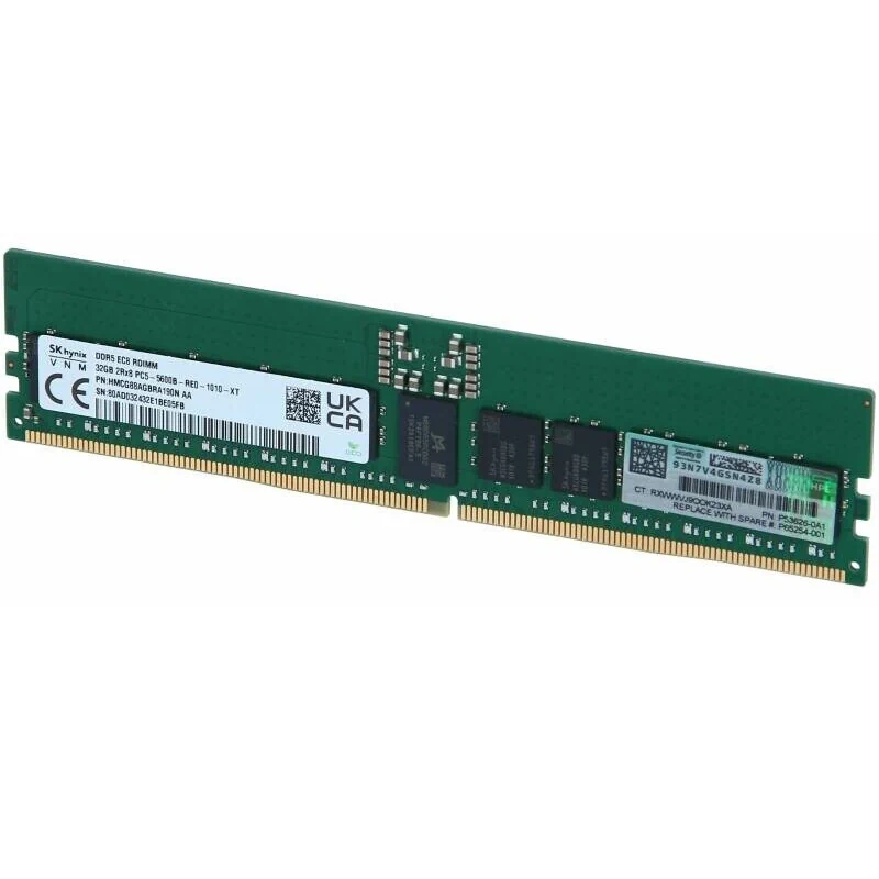مشخصات قیمت و خرید رم HPE 32GB DDR5-5600 RDIMM با پارت نامبر P64706-B21