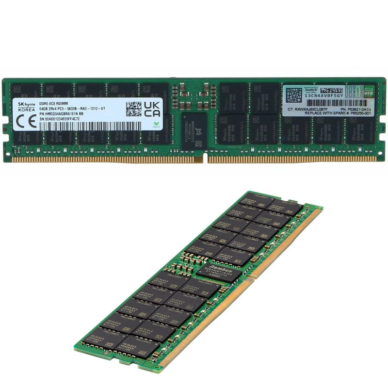 رم سرور HPE 64GB DDR5 5600 RDIMM با پارت نامبر P64707-B21