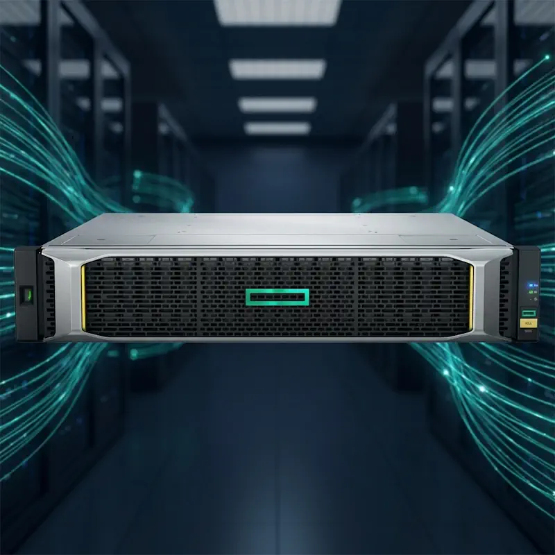 خرید استوریج HPE MSA 2052 مناسب مجازی‌سازی، دیتابیس و زیرساخت‌های سازمانی. بررسی مشخصات، کنترلرها، سازگاری، نکات قبل از خرید و قیمت HPE MSA 2052.