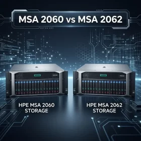 HPE MSA 2060 VS HPE MSA 2062 تفاوت دو استوریج جدید اچ پی در اچ پی تایم