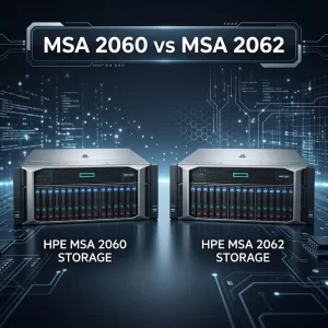 HPE MSA 2060 VS HPE MSA 2062 تفاوت دو استوریج جدید اچ پی در اچ پی تایم